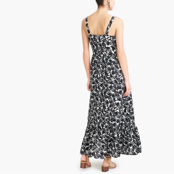 J.Crew Floral Printed Maxi Dress - Picture 2 of 5